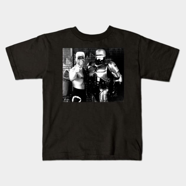 Sting and His Buddy Kids T-Shirt by TheJerkStore